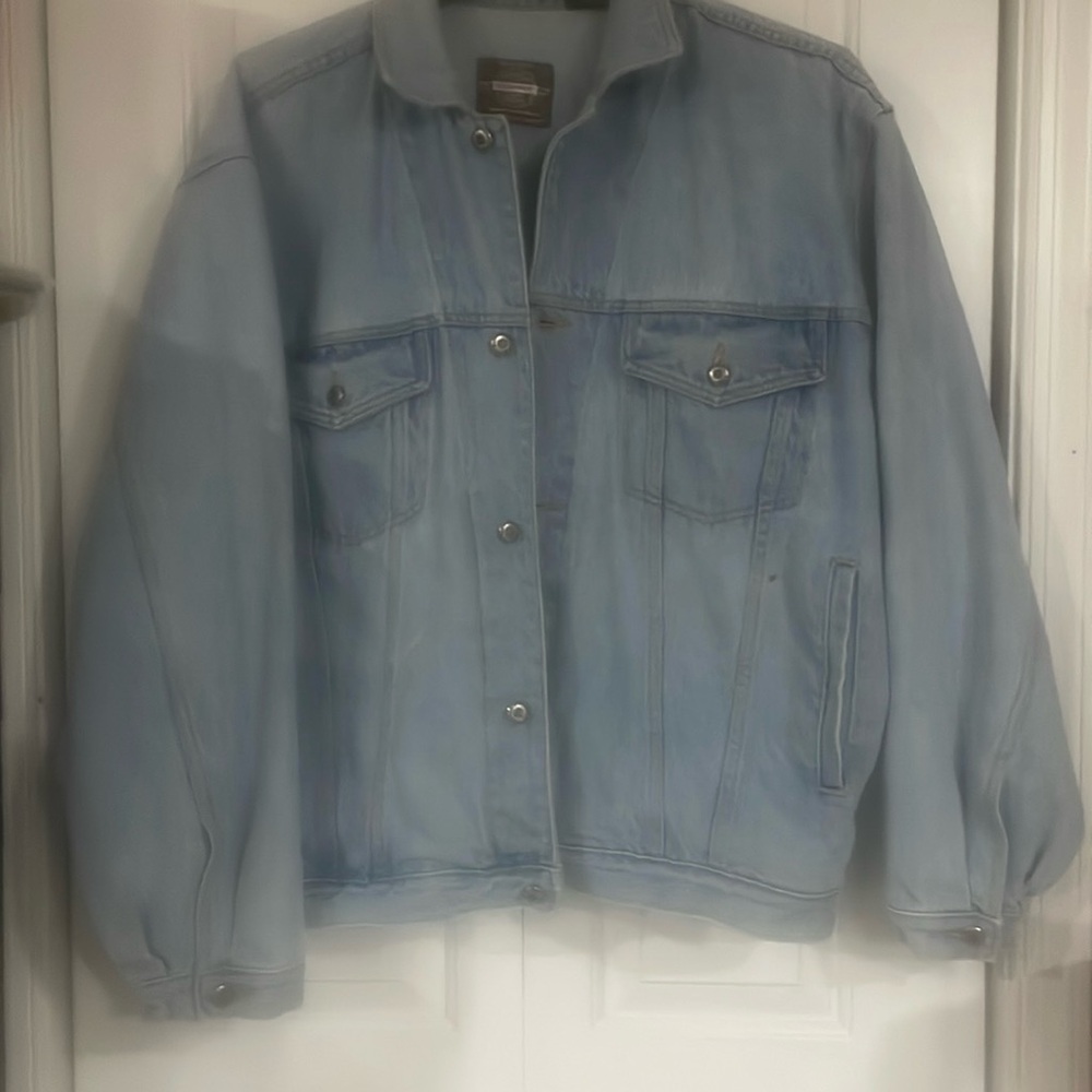Harley Davison extra large denim jacket with Harley Davidson - Picture 2 of 10